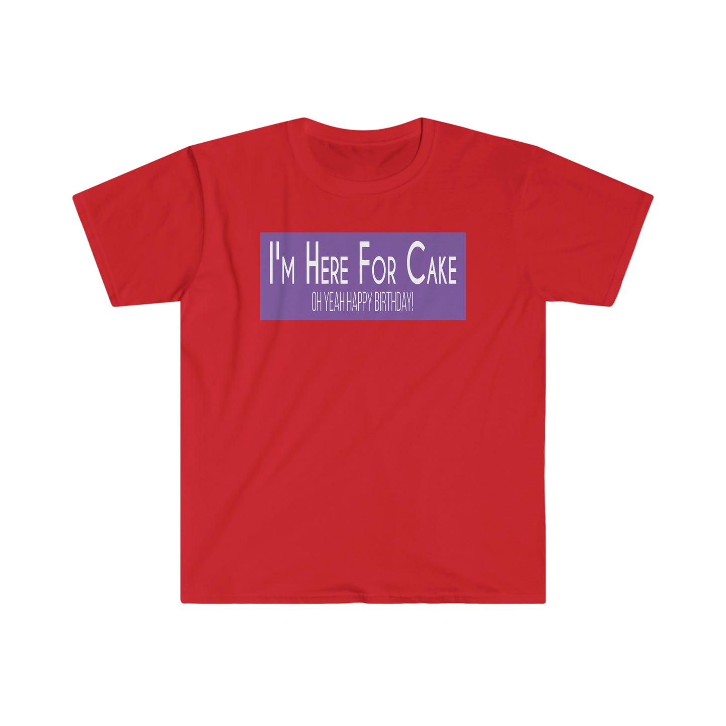 Cake Unisex Softstyle T-Shirt