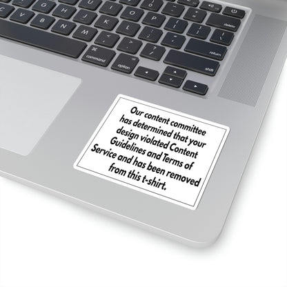 Guidelines and Terms Kiss-Cut Stickers