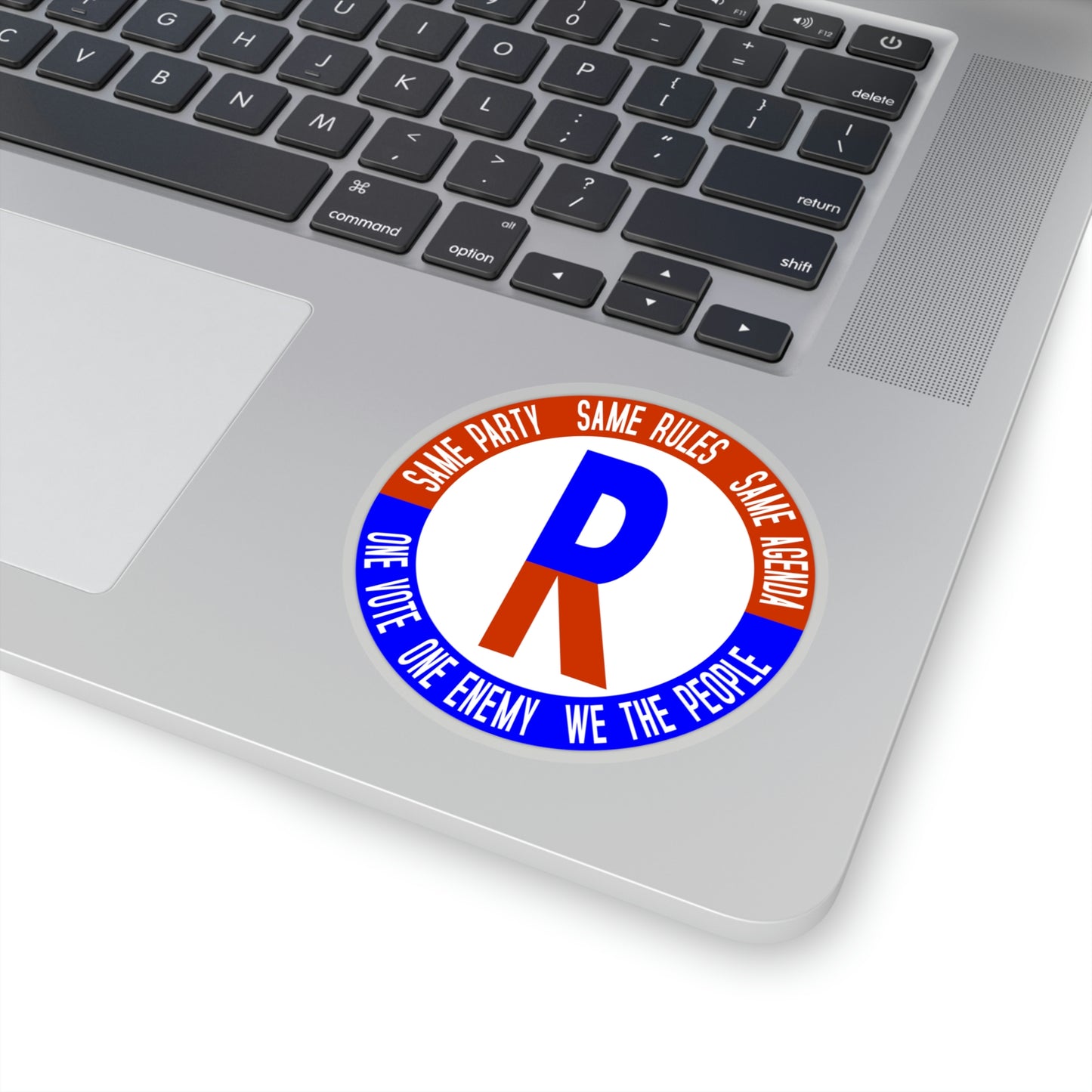 One Party Kiss-Cut Stickers