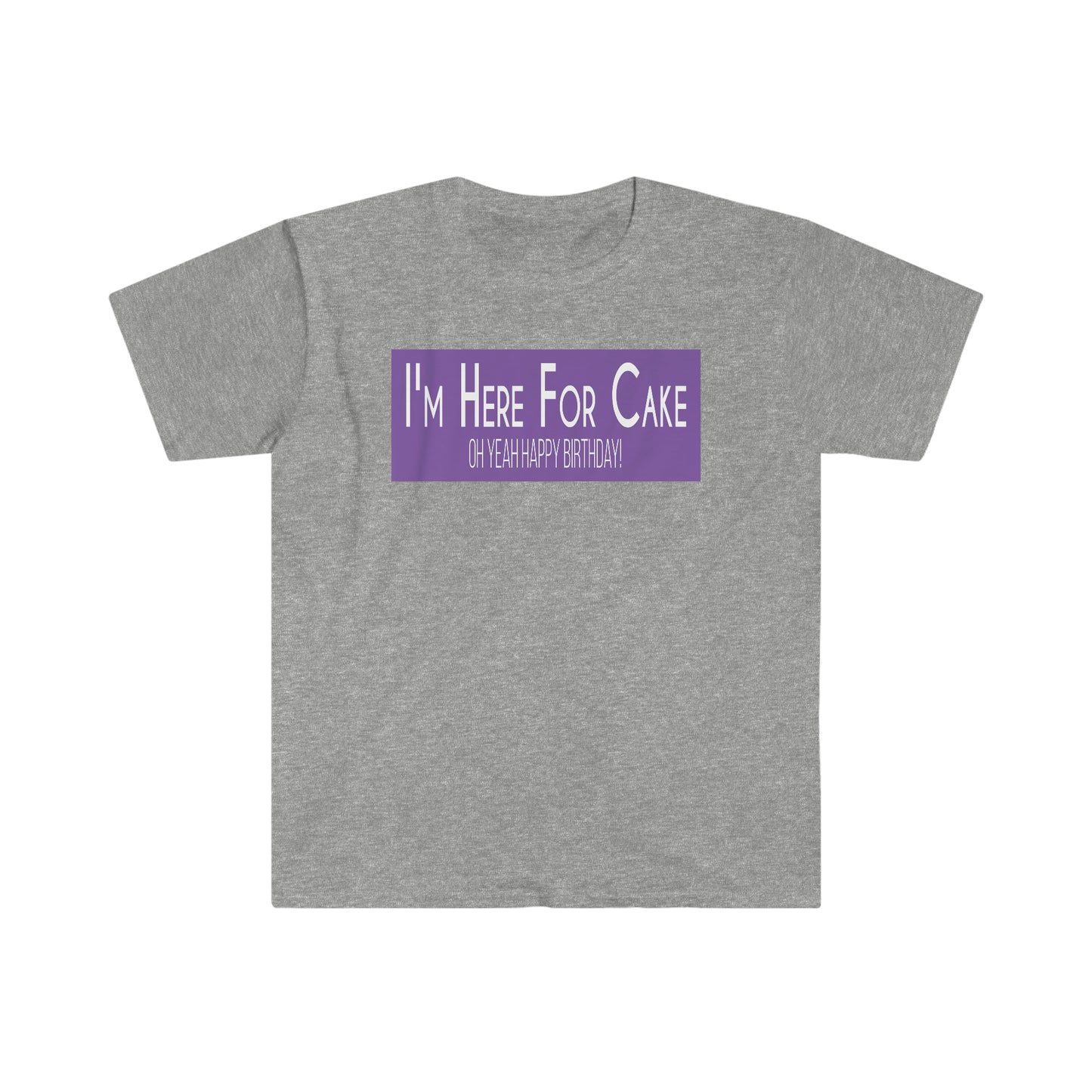 Cake Unisex Softstyle T-Shirt