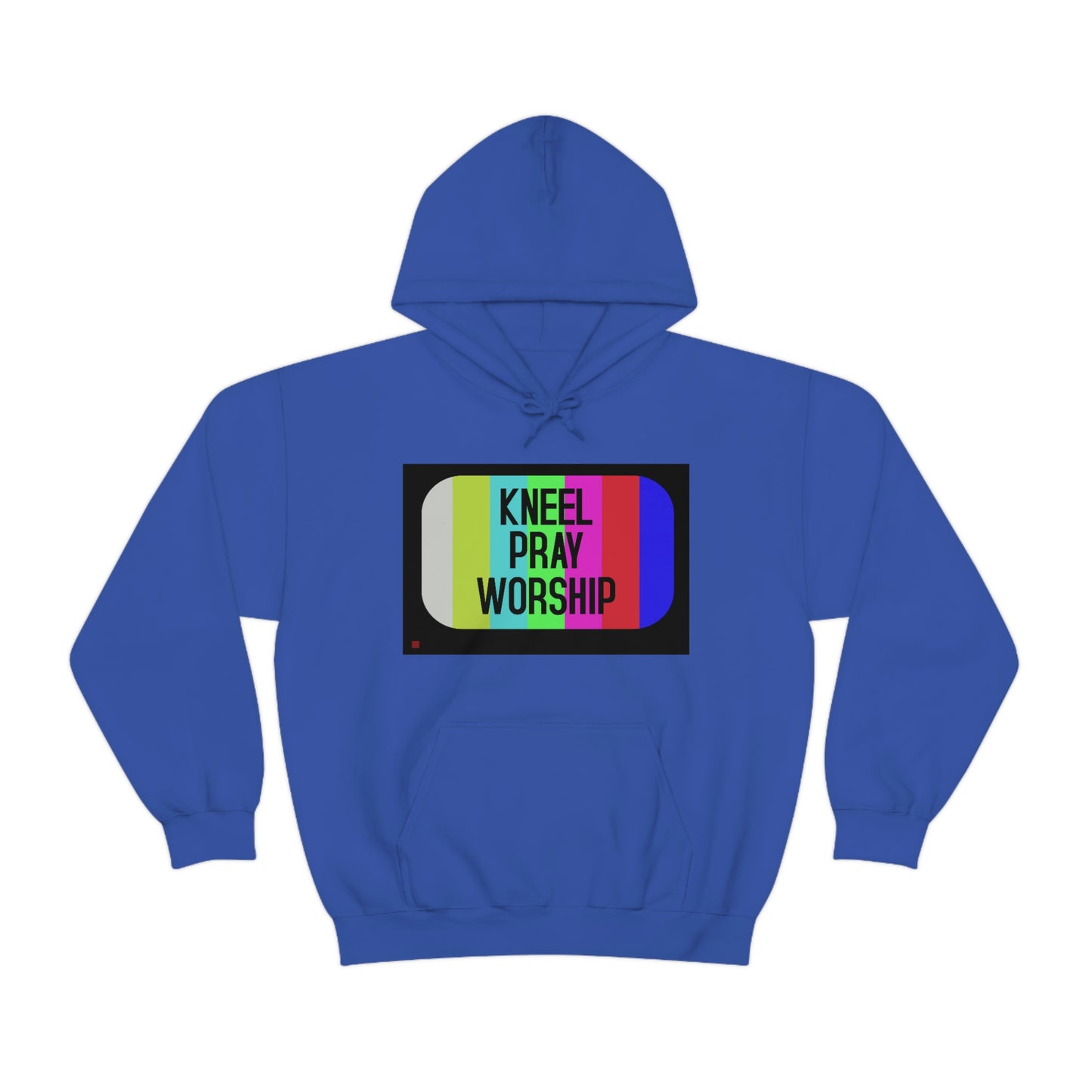Kneel Pray Worship Unisex Heavy Blend™ Hooded Sweatshirt