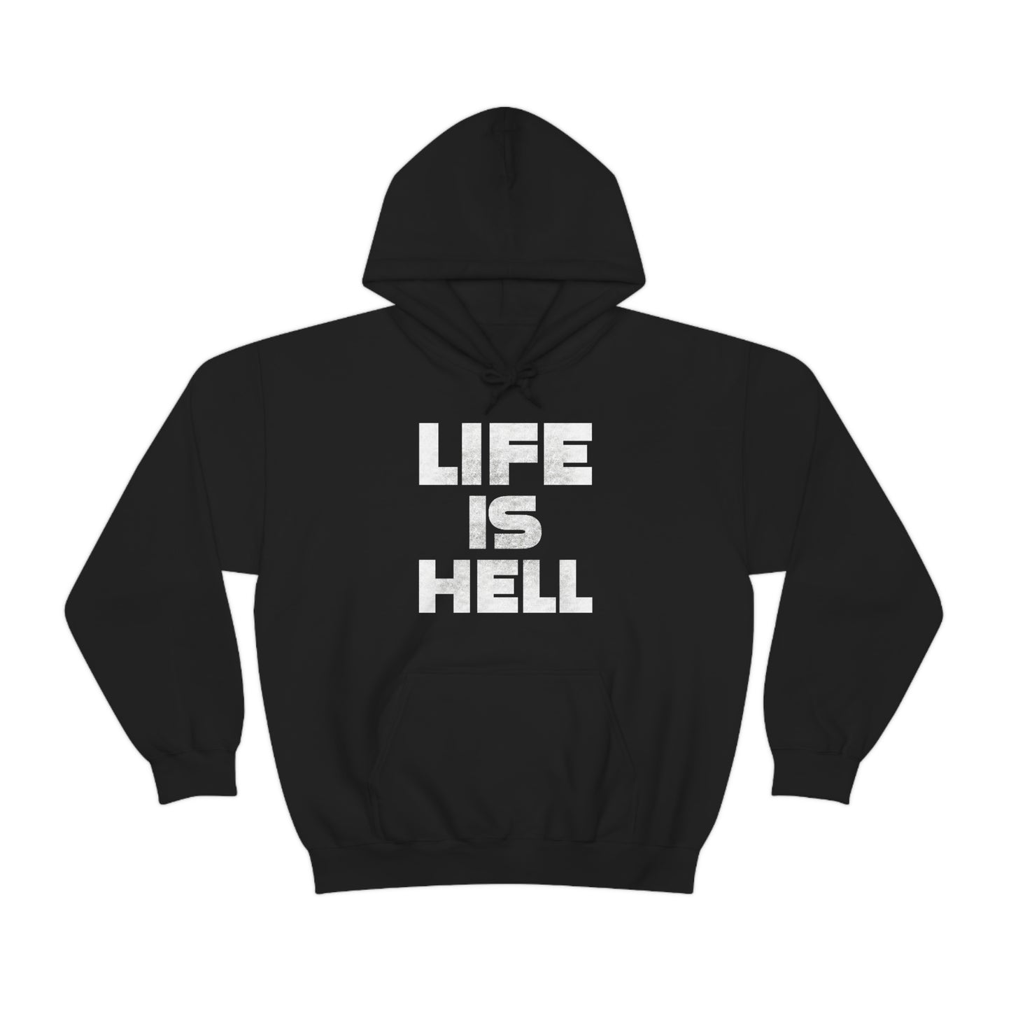 Life Is Hell Unisex Heavy Blend™ Hooded Sweatshirt