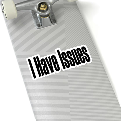 Issues Kiss-Cut Stickers