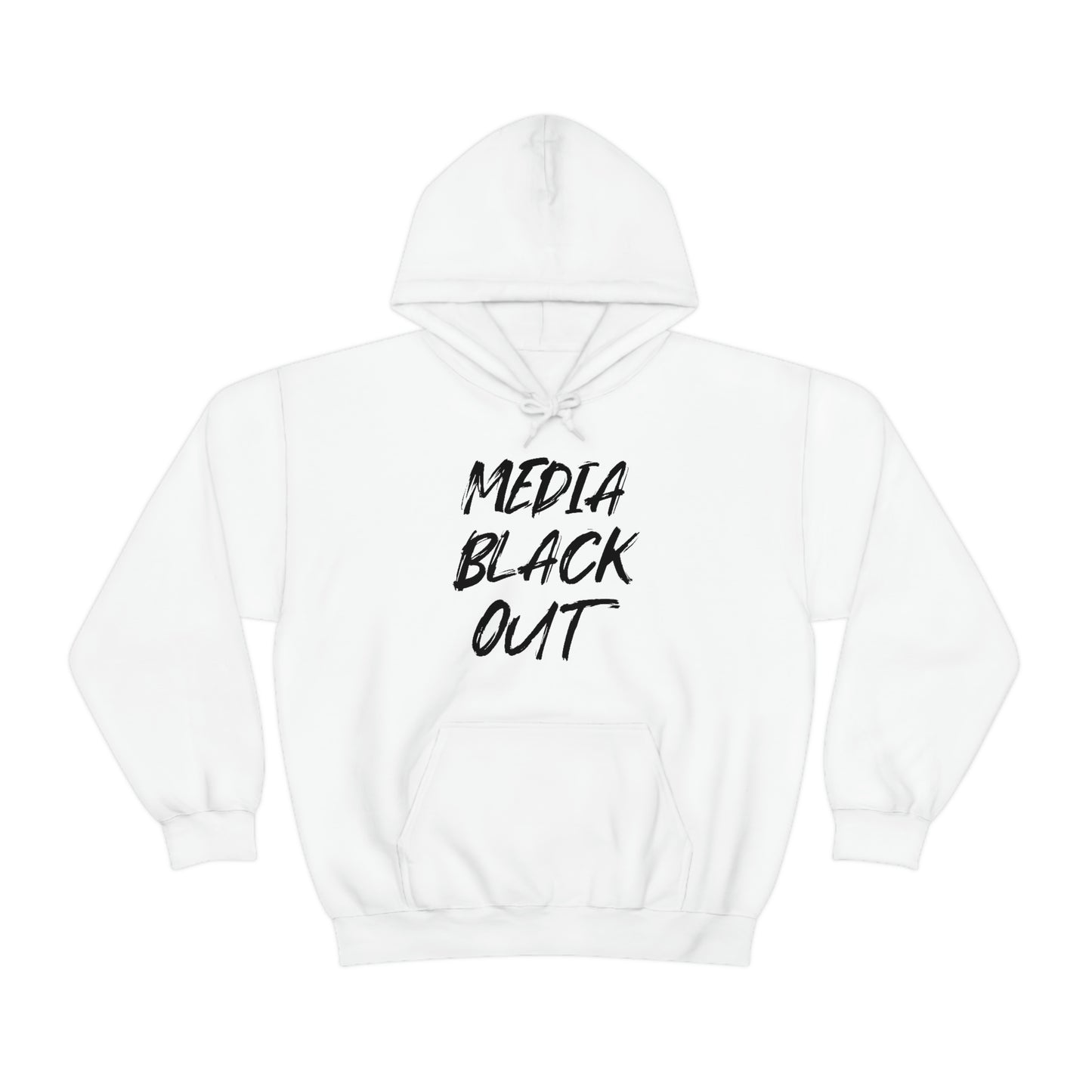 Media Black Out Unisex Heavy Blend™ Hooded Sweatshirt