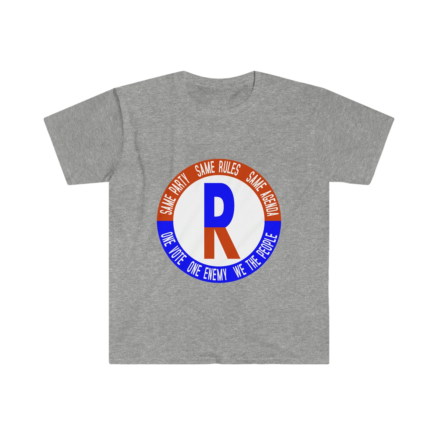 One Party Unisex Softstyle T-Shirt