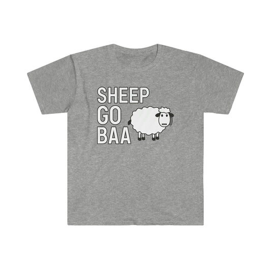 Sheep Baa Unisex Softstyle T-Shirt