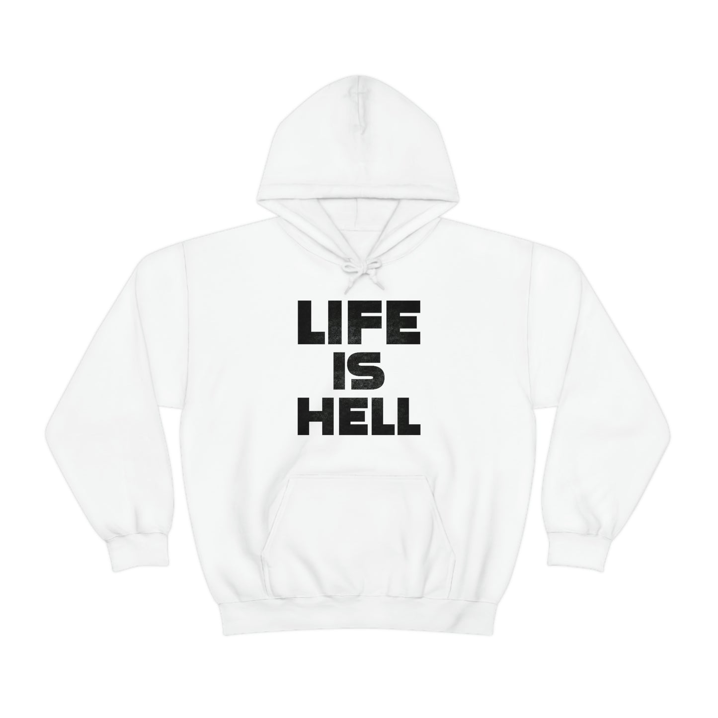 Life Is Hell Unisex Heavy Blend™ Hooded Sweatshirt