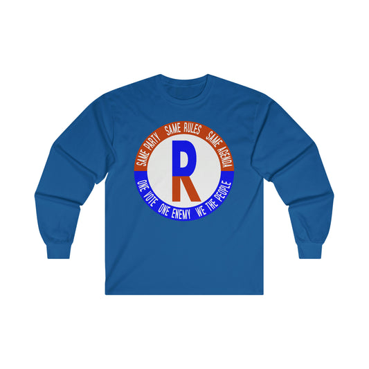 One Party Ultra Cotton Long Sleeve Tee