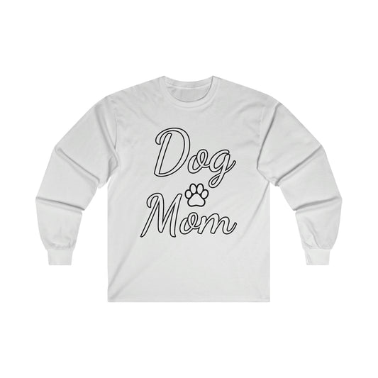 Dog Mom Ultra Cotton Long Sleeve Tee