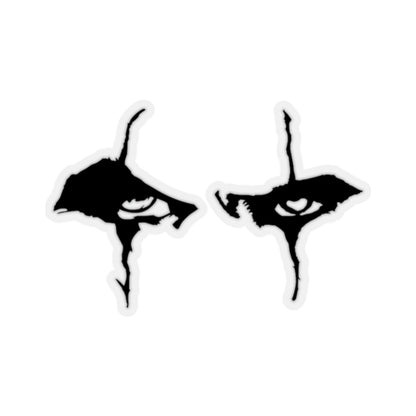 Crow Eyes Kiss-Cut Stickers