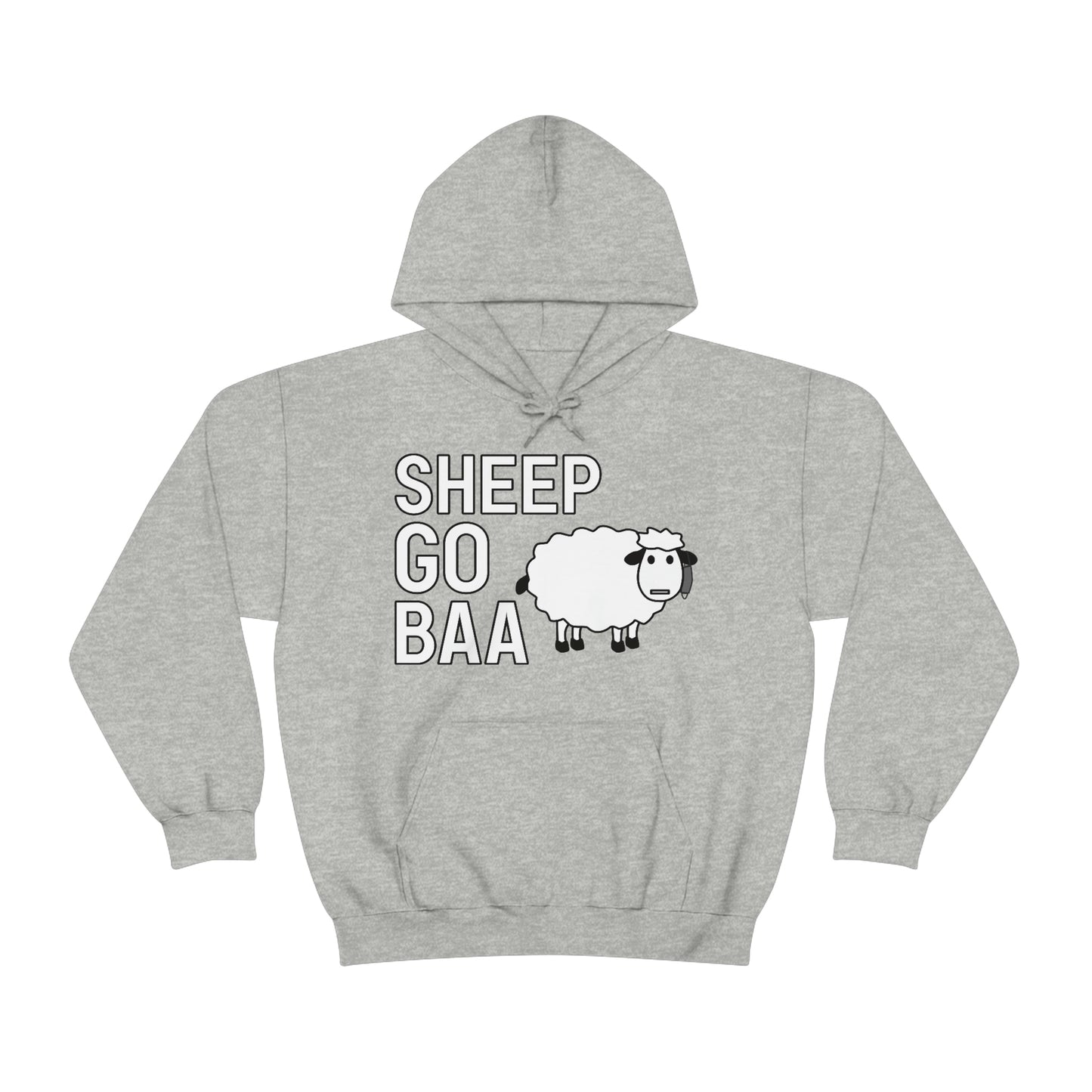 Sheep Baa Unisex Heavy Blend™ Hooded Sweatshirt