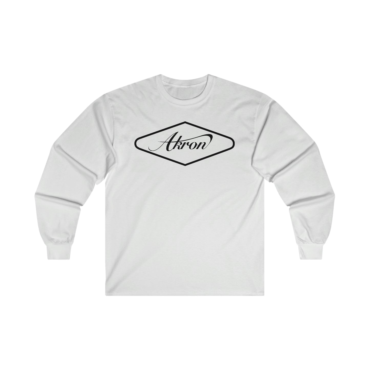 Akron City Logo Ultra Cotton Long Sleeve Tee