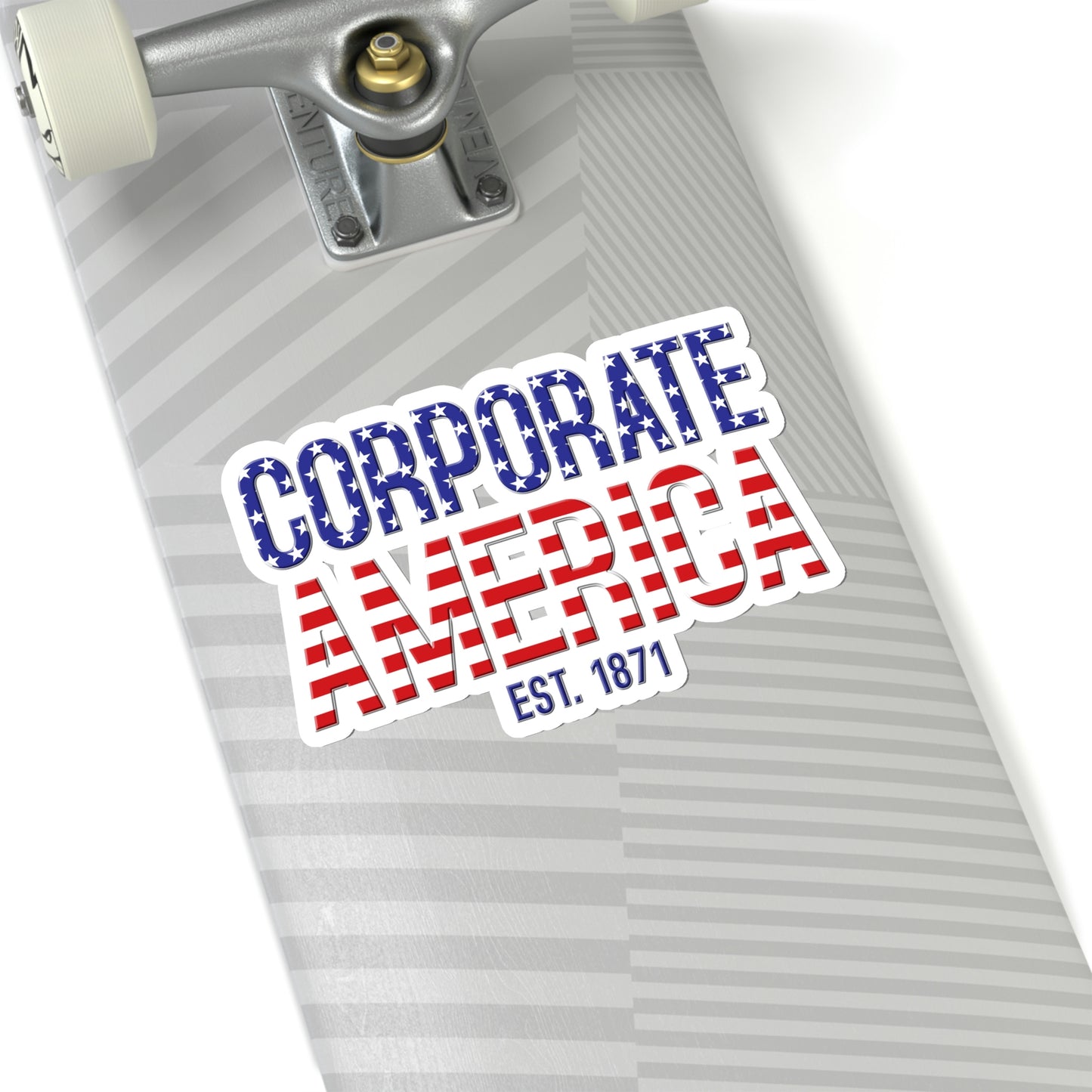 Corporate America Kiss-Cut Stickers
